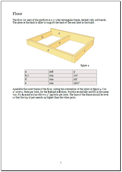 Framing the floor