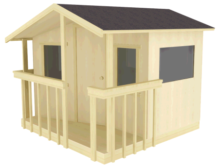 Zelkova Tree House Plans For Two Trees Treehouse Guides